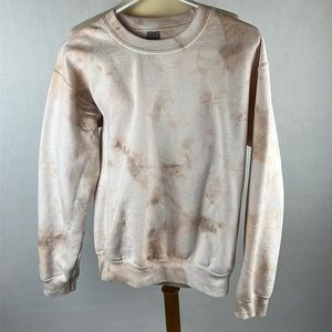 Hand Dyed Tie Dye Sweatshirt